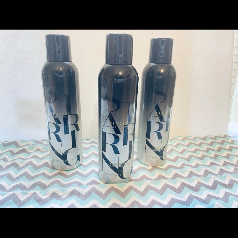 BOGO: 2 Full Sized 8.5oz Starring by Ted Gibson, Texture Meringue/Styling Mousse